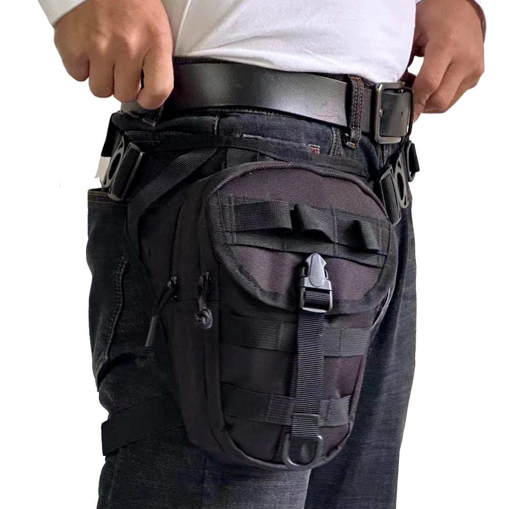 Camo Tactical Waist Pack with Adjustable Strap
