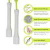 Speed Jump Rope with Adjustable Length for Cardio and Boxing Training