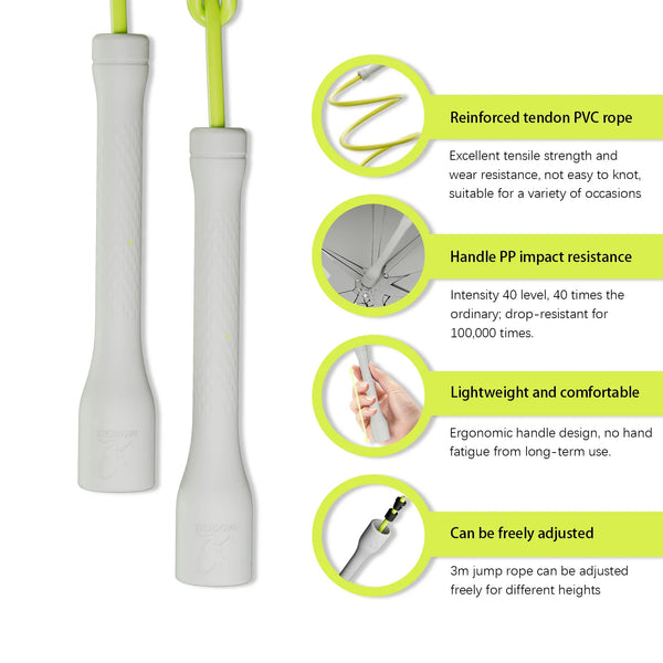 Speed Jump Rope with Adjustable Length for Cardio and Boxing Training