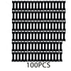 A grid pattern of black extra strength nasal strips for snoring relief.