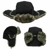 Men's Winter Trapper Hat with Faux Fur Ear Flaps