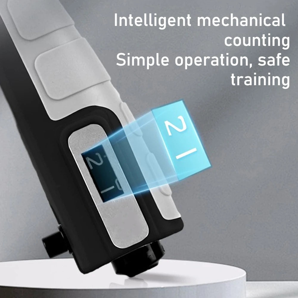 A close-up of an intelligent mechanical counter device showing the number 21, used for simple operation and safe training.