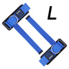Adjustable Sliding D-Ring Wrist Cuffs for Gym Training