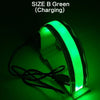 USB Rechargeable LED Safety Armband for Night Running and Cycling