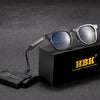 Retro Classic Square Frame Sunglasses with UV400 Protection