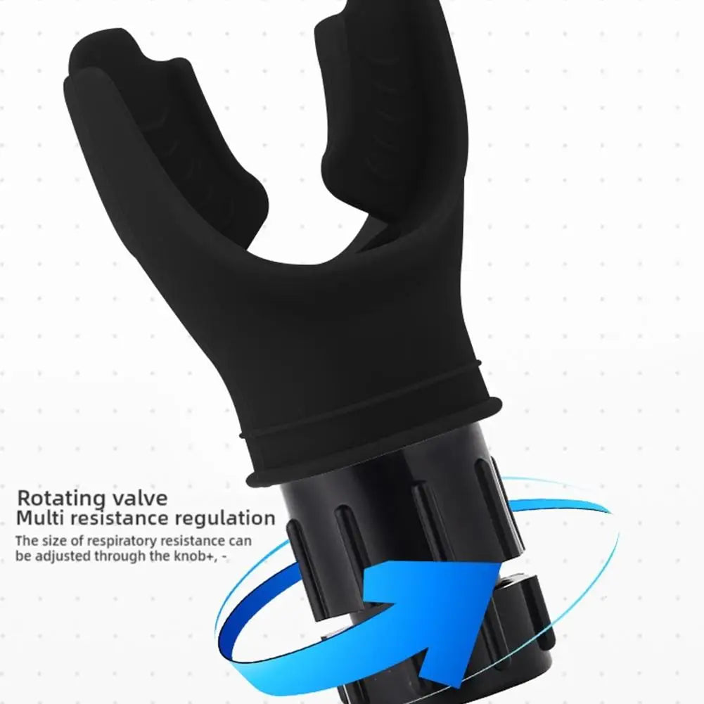Adjustable Resistance Breathing Trainer for Lung Capacity