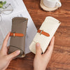 Literary Style Soft Eyeglass and Sunglasses Case