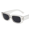 Retro Rectangle Sunglasses with UV400 Protection