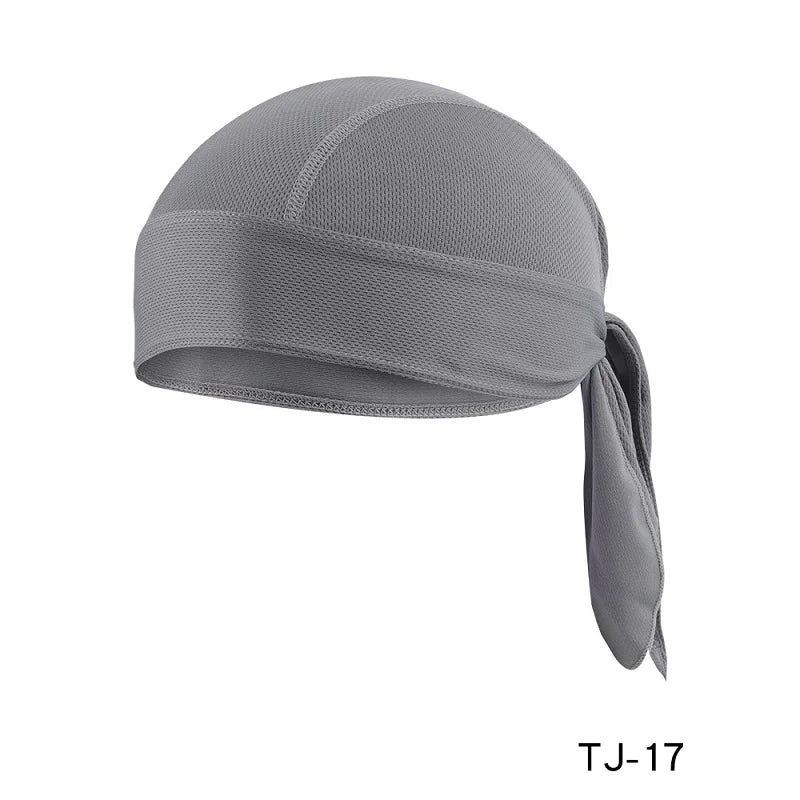 Quick-Dry Cycling Head Scarf with Breathable Knit Fabric