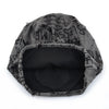Vintage Letter Print Beanie Hat with Fleece Lining