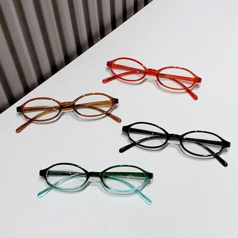 Retro Oval Anti-Blue Light Glasses for Women