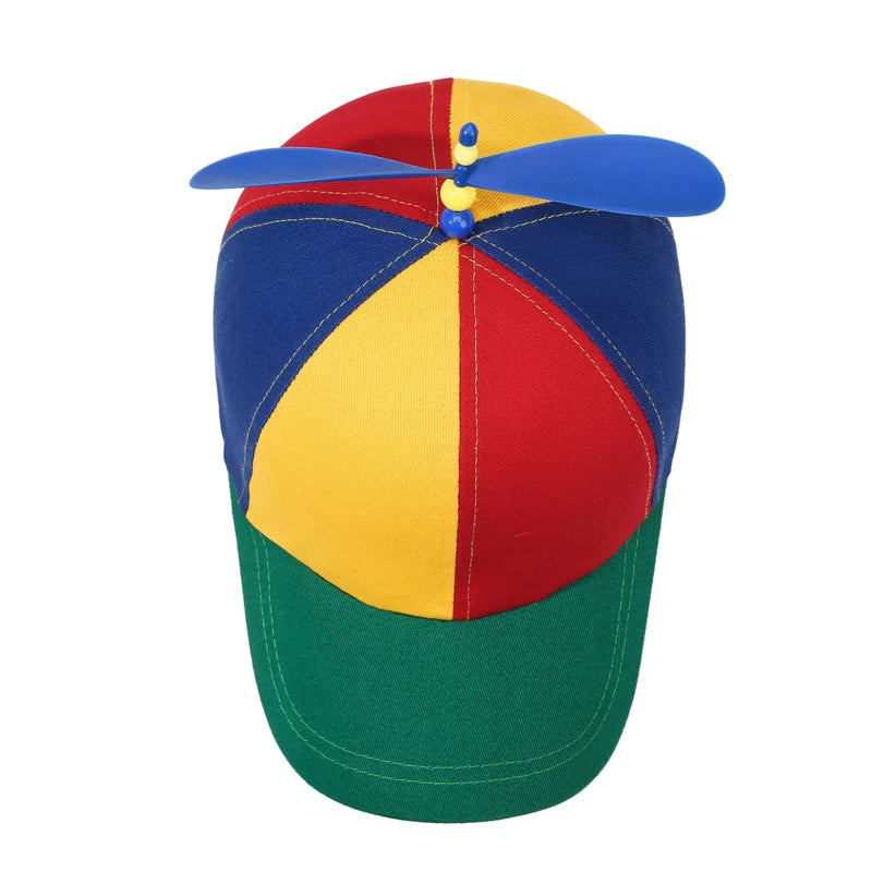 Bamboo Dragonfly Propeller Baseball Cap with Adjustable Strap