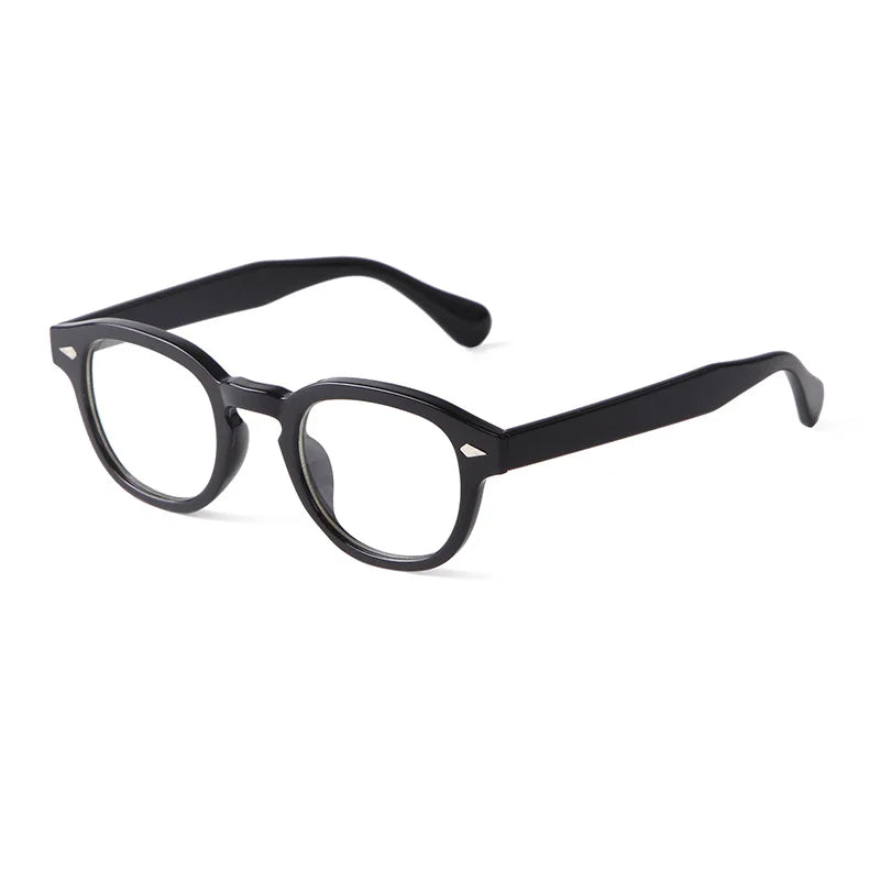 Retro Round Sunglasses with UV400 Protection