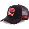 Anime Snapback Cap with Breathable Mesh Back
