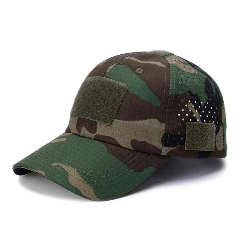 Tactical Camouflage Baseball Cap for Outdoor Adventures