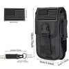 Rugged Tactical Phone Pouch with MOLLE System