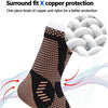 Copper-Infused Compression Ankle Support for Sports & Daily Wear