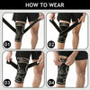 Copper-Infused Knee Compression Sleeve with Adjustable Strap