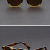 Retro Tortoiseshell Acetate Square Sunglasses