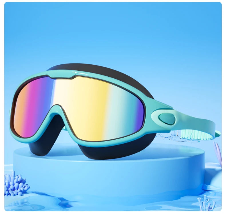 Kids Anti-Fog Swim Goggles with UV Protection