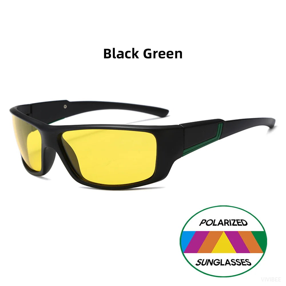 Polarized Night Driving Glasses with Yellow Tinted Lenses