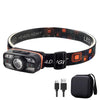 USB Rechargeable LED Headlamp with 6 Lighting Modes