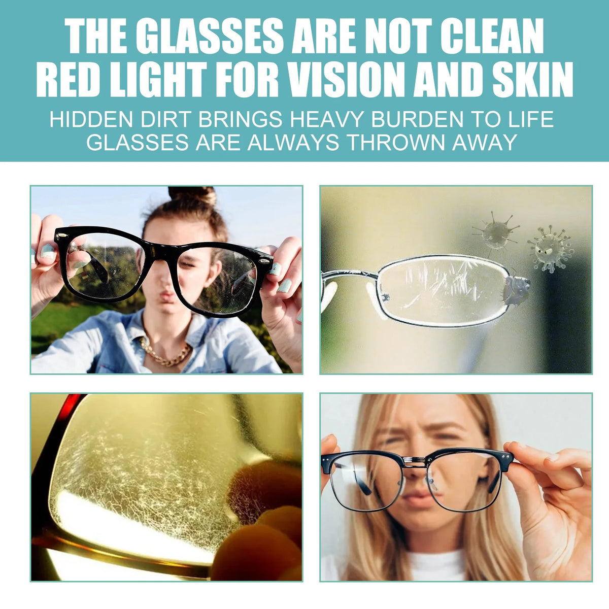 Glasses Lens Cleaner Spray – 100ml