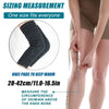 Diagram showing how to measure the circumference of 10cm/4in above the knee bone for sizing thick wool knee warmers.