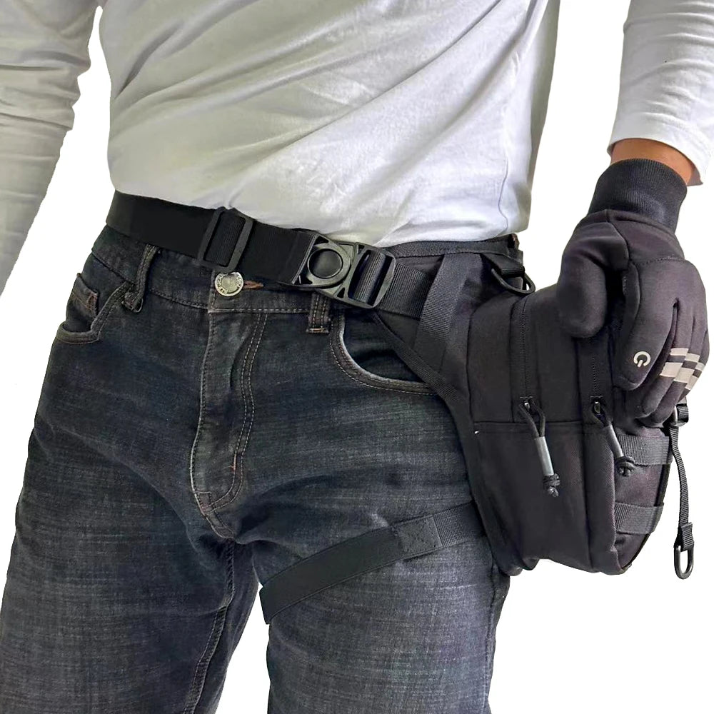 Camo Tactical Waist Pack with Adjustable Strap