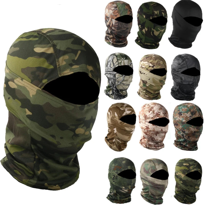 Camouflage Balaclava Full Face Mask for Outdoor Sports