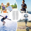 A man running outdoors, a child playing sports, and honeycomb leg guards for protection.