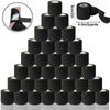 Rolls of black self-adhesive tattoo grip tape with a 5cm/2in width and 4.5m/5yards length