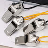 Professional Stainless Steel Whistle with Lanyard