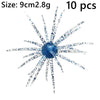 Realistic Sea Urchin Soft Fishing Lures - 10 Pack