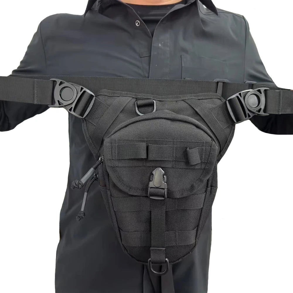 Camo Tactical Waist Pack with Adjustable Strap