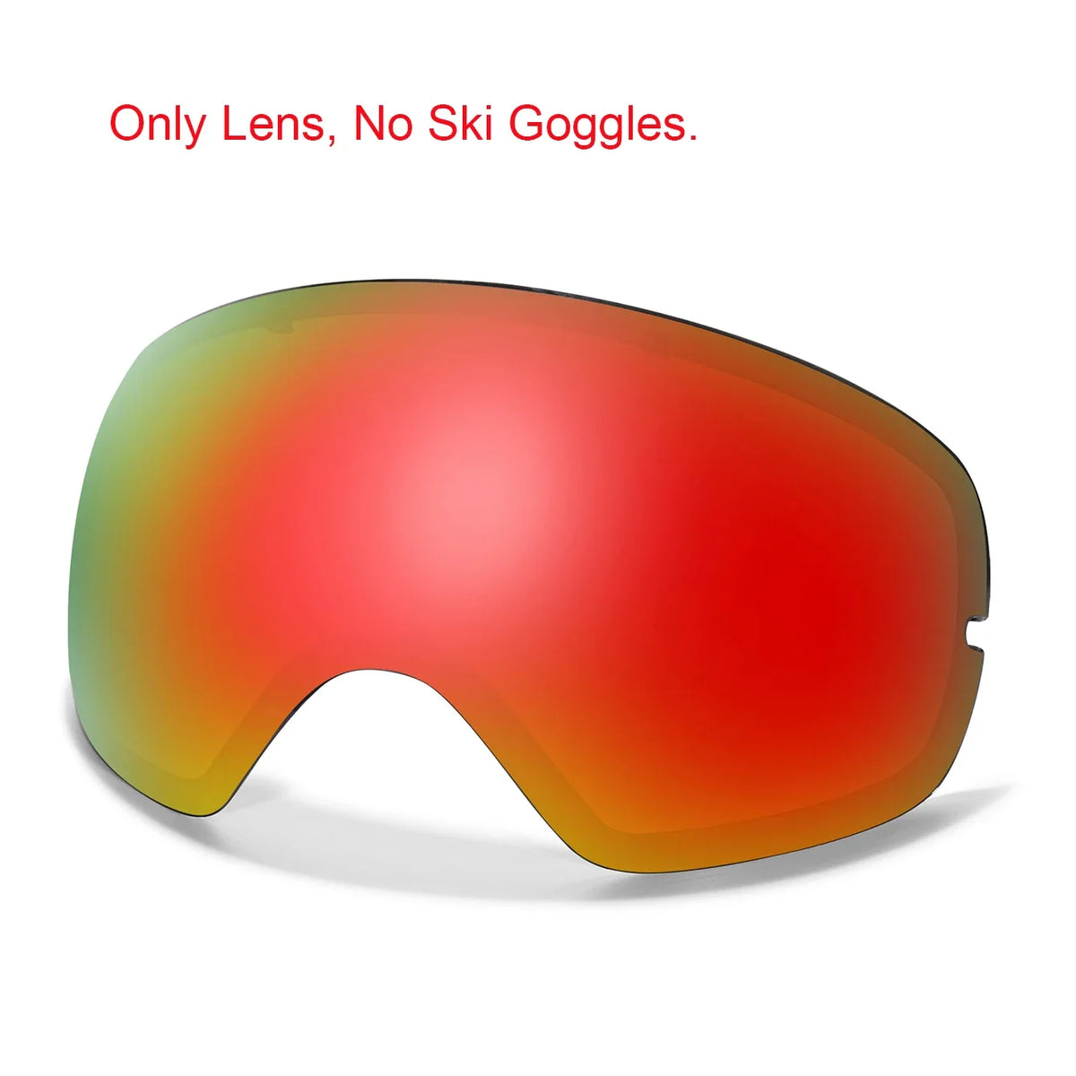 Outdoor Ski Goggles with Protective Case and Anti-Fog Lenses