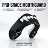 Custom Fit Sports Mouthguard with Fang Design
