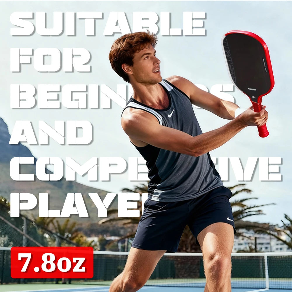 Pro Carbon Pickleball Paddle with Foam Core