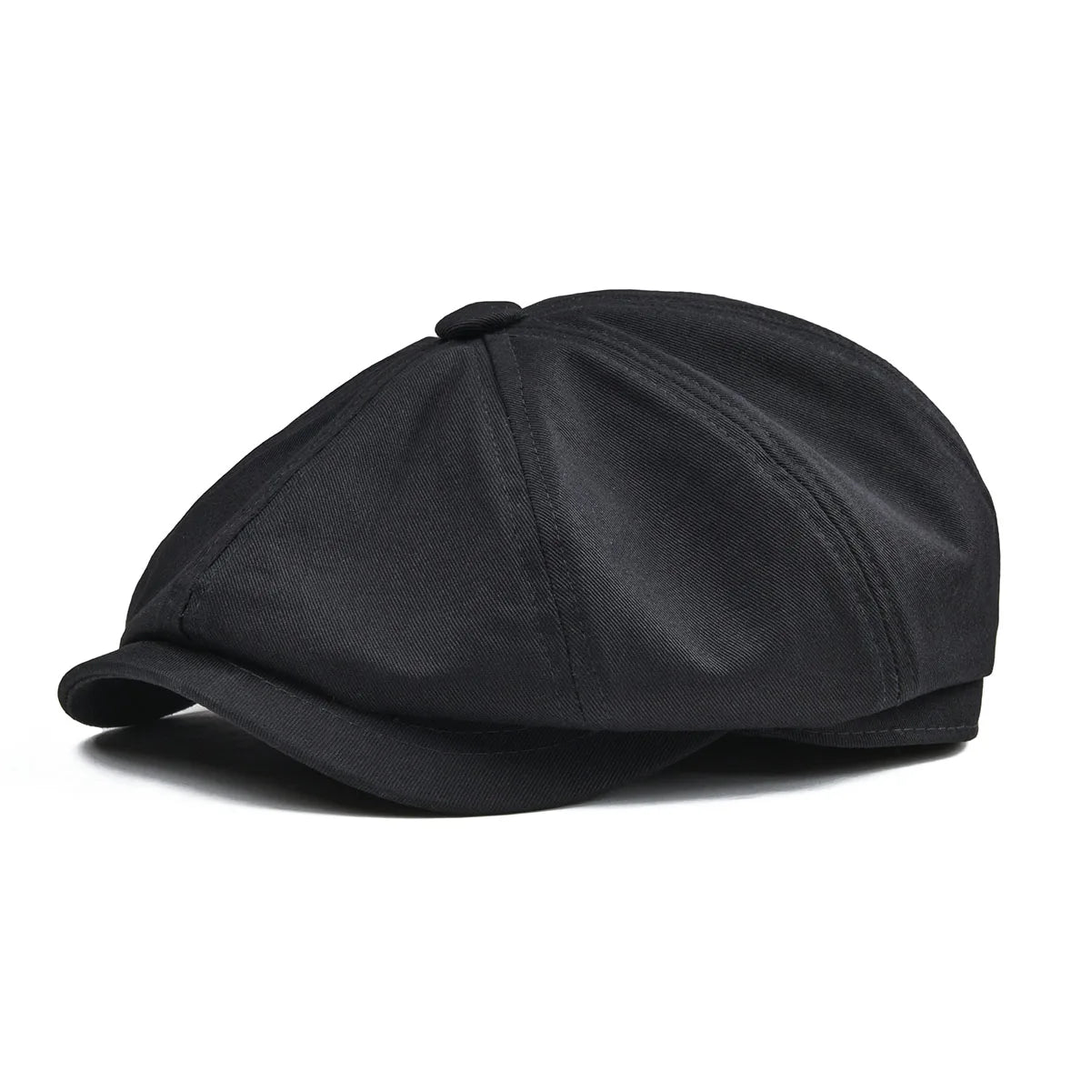 Men's Classic Newsboy Cap – Cotton 8-Panel Ivy Hat