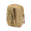 Compact MOLLE Waist Pack for Outdoor Activities