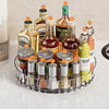 360° Rotating Acrylic Turntable Organizer for Spices, Condiments & More