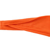 Bandeau élastique orange plié à plat