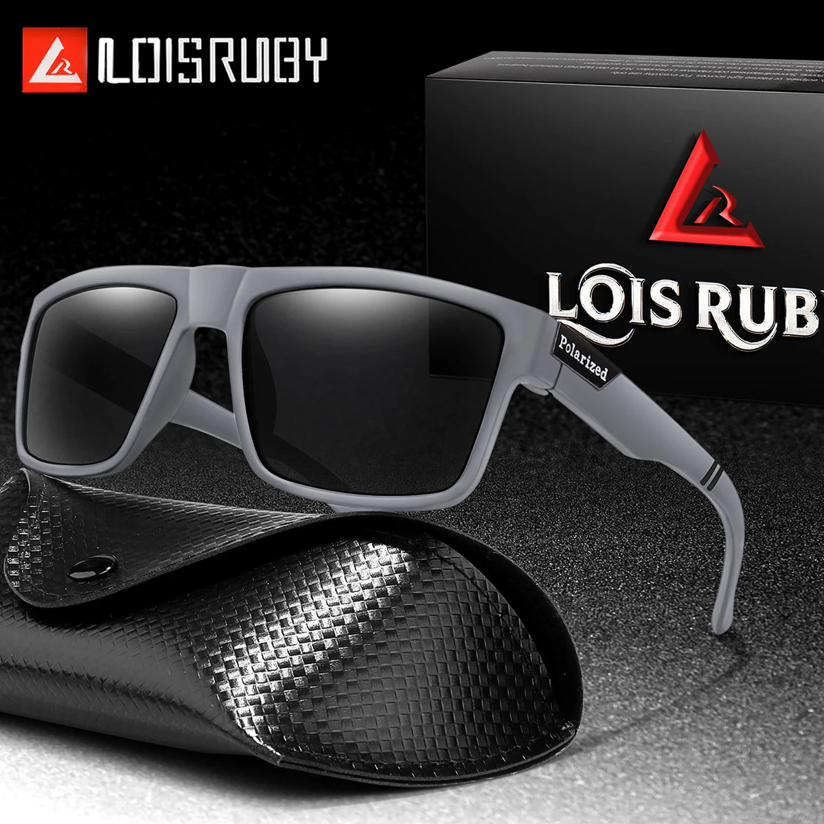 Polarized Square Sunglasses for Cycling and Outdoor Sports