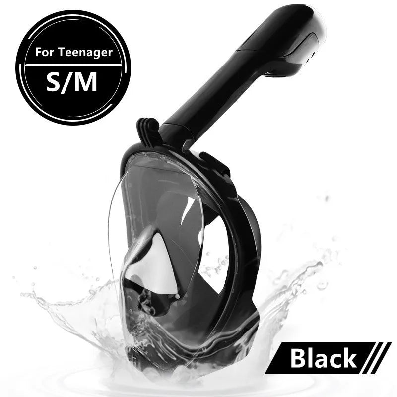 Full Face Snorkel Mask with Anti-Fog Window