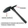 Multifunctional Folding Camping Shovel with Pickaxe and Saw