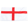 Drapeau blanc avec une croix rouge.