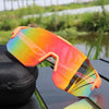 UV400 Cycling Sunglasses with Large Frame