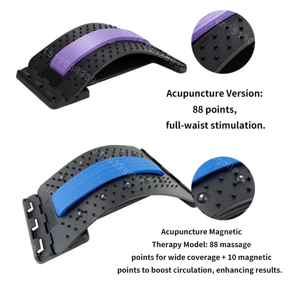 Adjustable Back Stretcher for Spine and Posture Support
