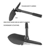 Multifunctional Folding Camping Shovel with Pickaxe and Saw