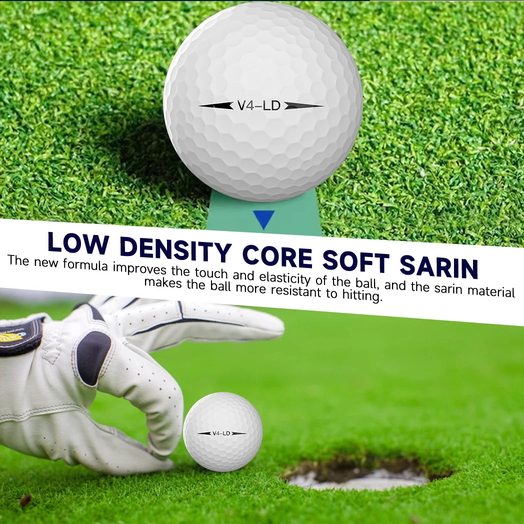 Caiton Pro 4-Layer Golf Balls with DuPont Surlyn Cover